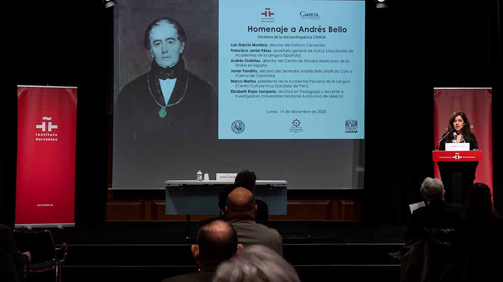 La UNAM, como institución fundadora de la red CANOA, rinde homenaje en Madrid a Andrés Bello, humanista e intelectual venezolano
