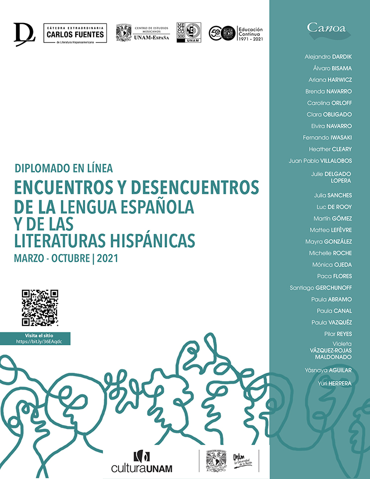 Literatura UNAM presenta el Diplomado “Encuentros y desencuentros de la lengua española y de las literaturas hispánicas”