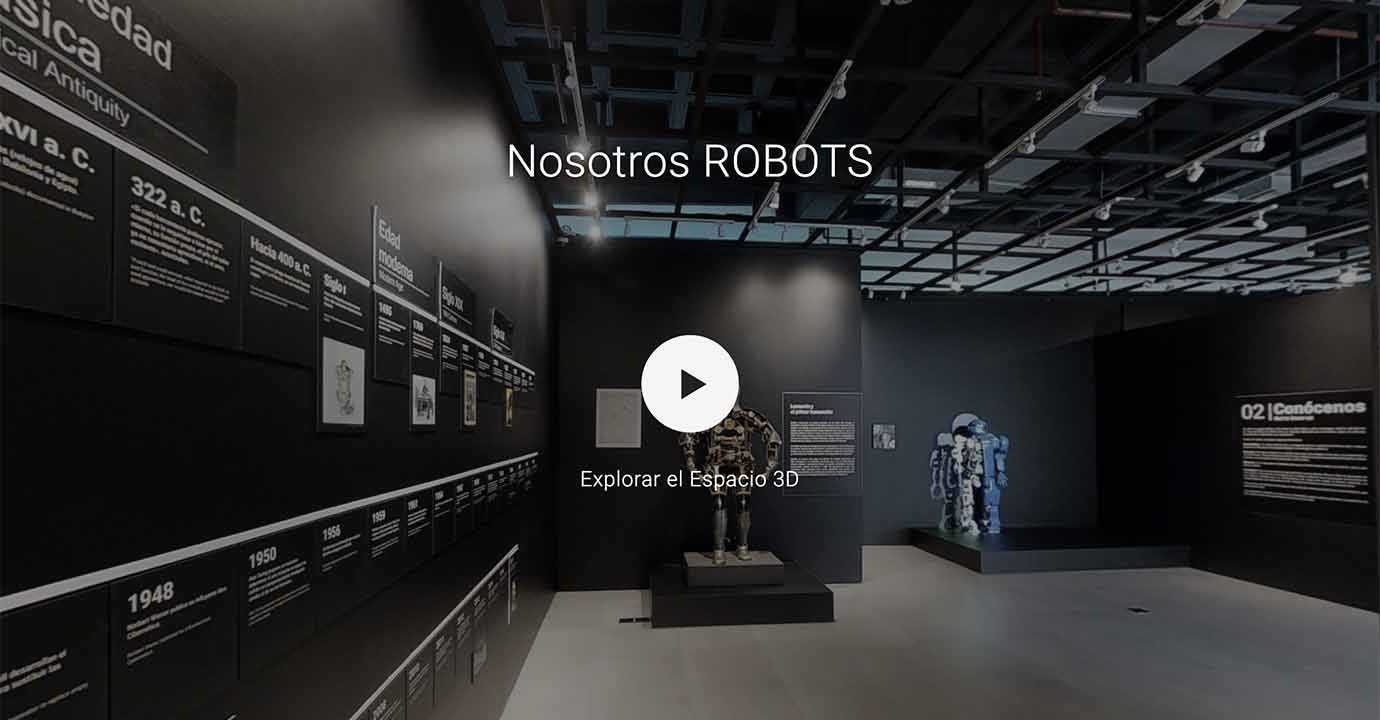 Universum Museo de las Ciencias de la UNAM presenta la exposición virtual “Nosotros Robots”