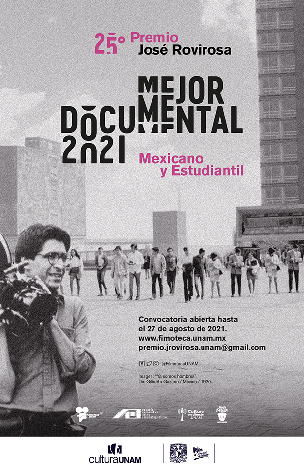 25 años del Premio José Rovirosa al Mejor Documental Mexicano. 14 años de la Categoría Mejor Documental Estudiantil Mexicano