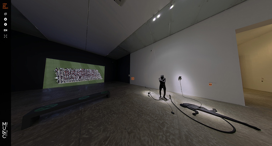 Recorrido virtual por la exposición Cien del MUAC