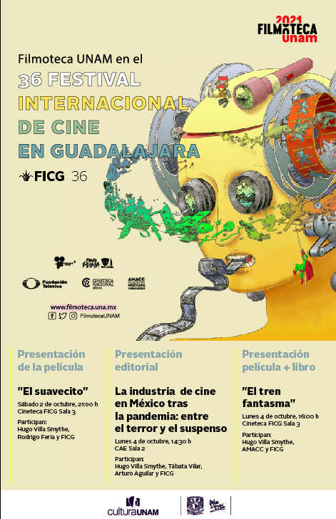 La Filmoteca de la UNAM presente en el 36° Festival Internacional de Cine en Guadalajara