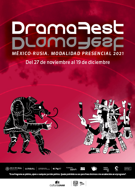 Dramafest México-Rusia Burbujas urbanas / DramaFest 2021en Teatro UNAM