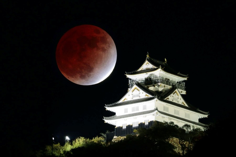 Alrededor del mundo: imágenes del eclipse lunar más largo de los últimos 500 años