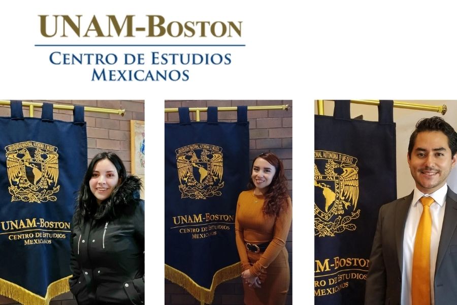 Egresados de la UNAM realizan prácticas profesionales para titularse en la sede en Boston