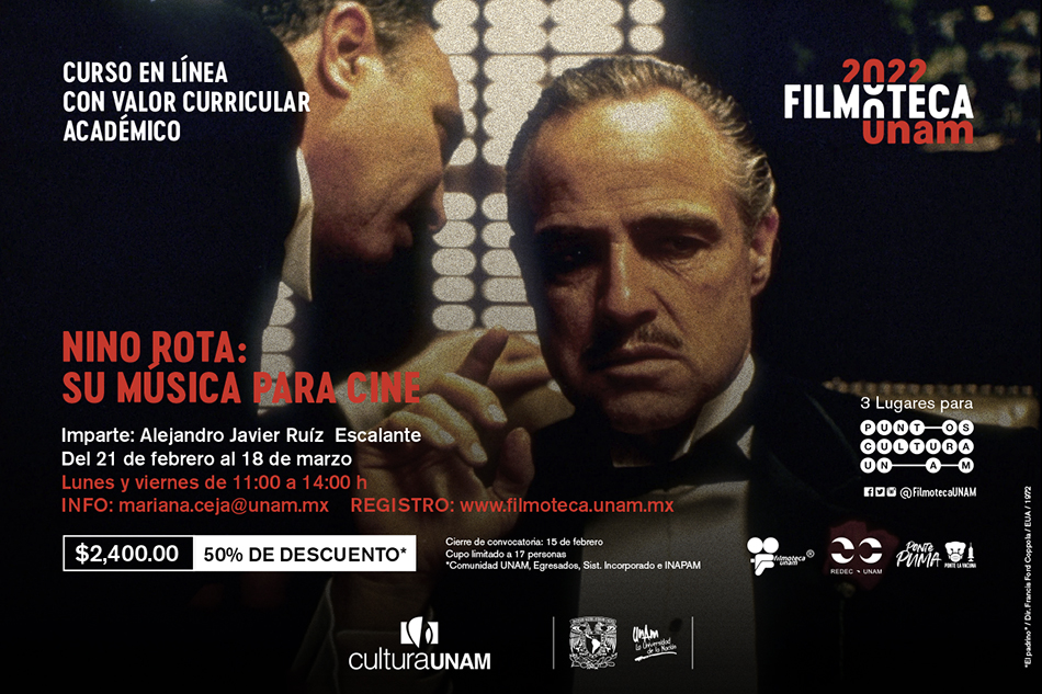 La Filmoteca de la UNAM ofrece nuevas propuestas de cursos de cine en línea con valor curricular académico