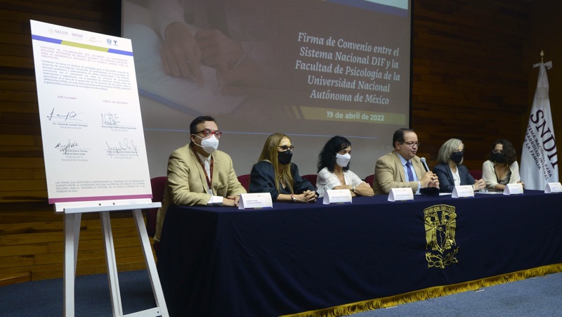 Suman esfuerzos la UNAM y el SNDIF en beneficio de la salud mental de los mexicanos