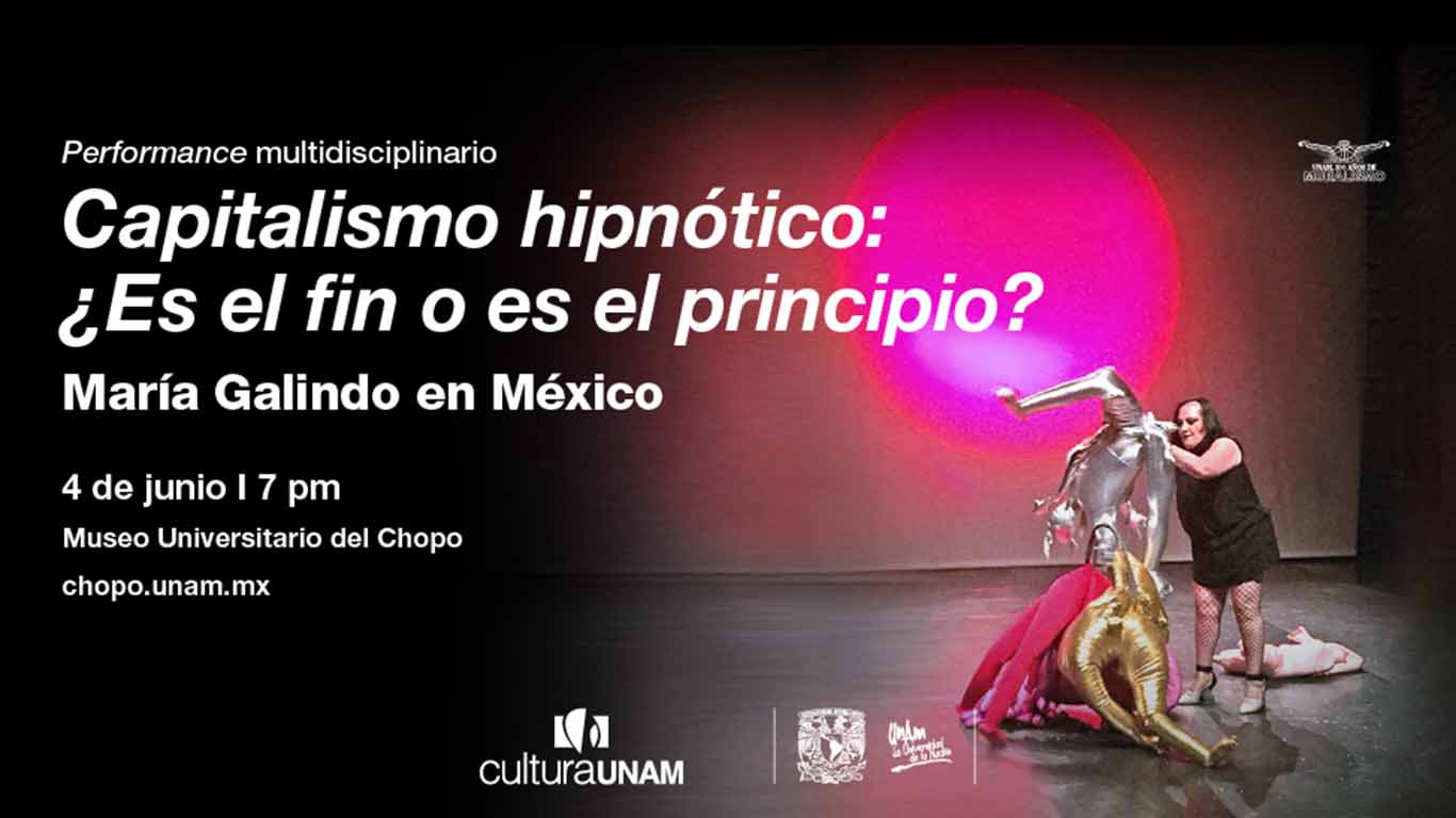 María Galindo abordará desde el performance el Capitalismo y el Feminismo  en el Museo Universitario del Chopo