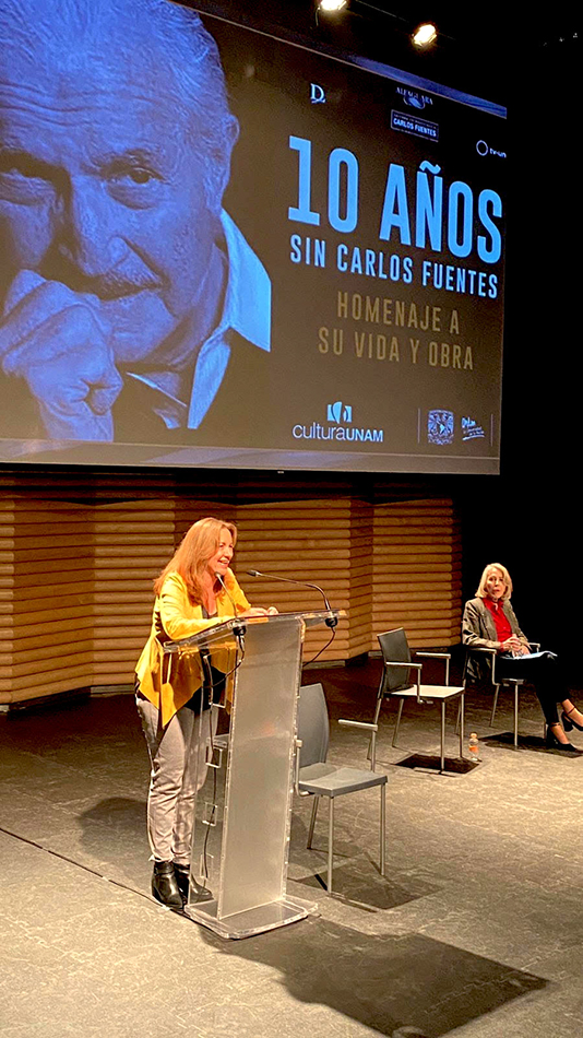 Homenaje en la UNAM a Carlos Fuentes a diez años de su muerte