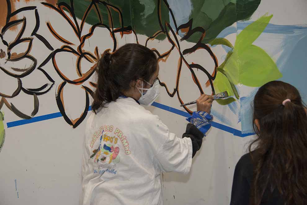 3M pinta el primer mural que respira en la UNAM