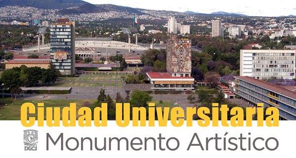 Ciudad Universitaria, monumento artístico de la nación