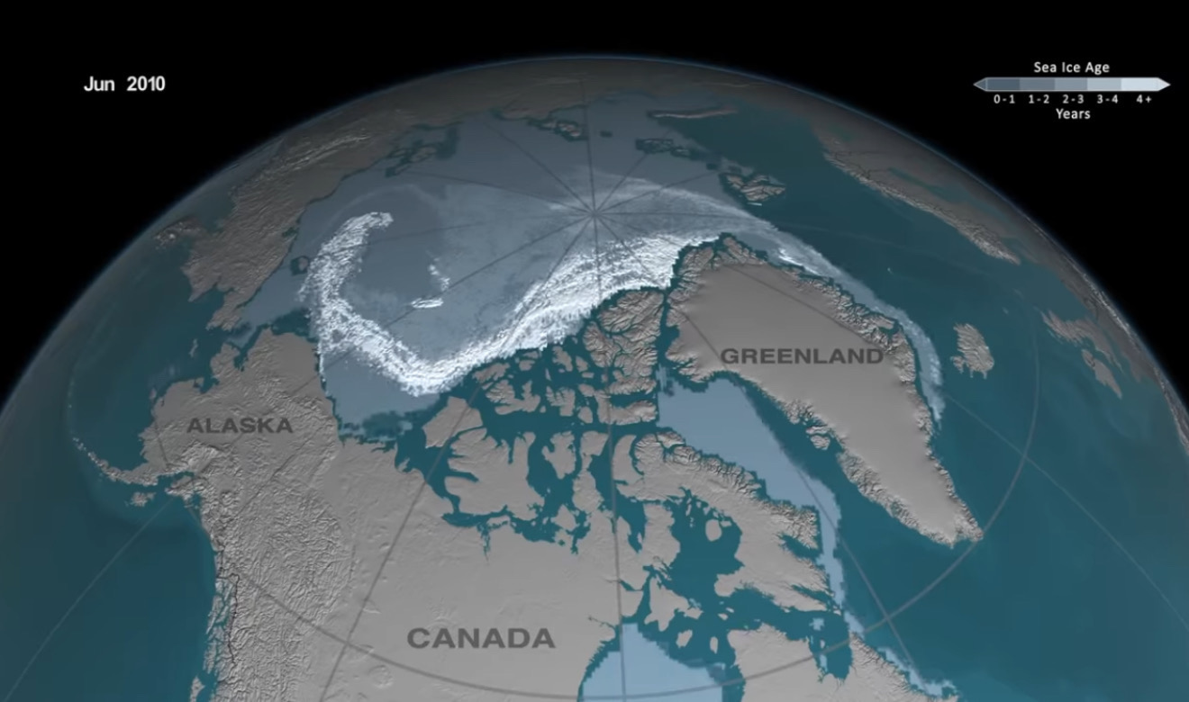 Desaparece el hielo del Océano Ártico