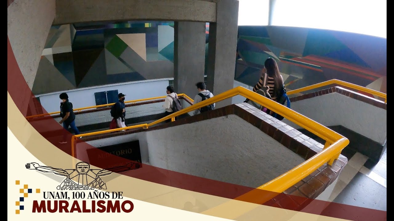 En la UNAM, el primer Mural realizado con láser