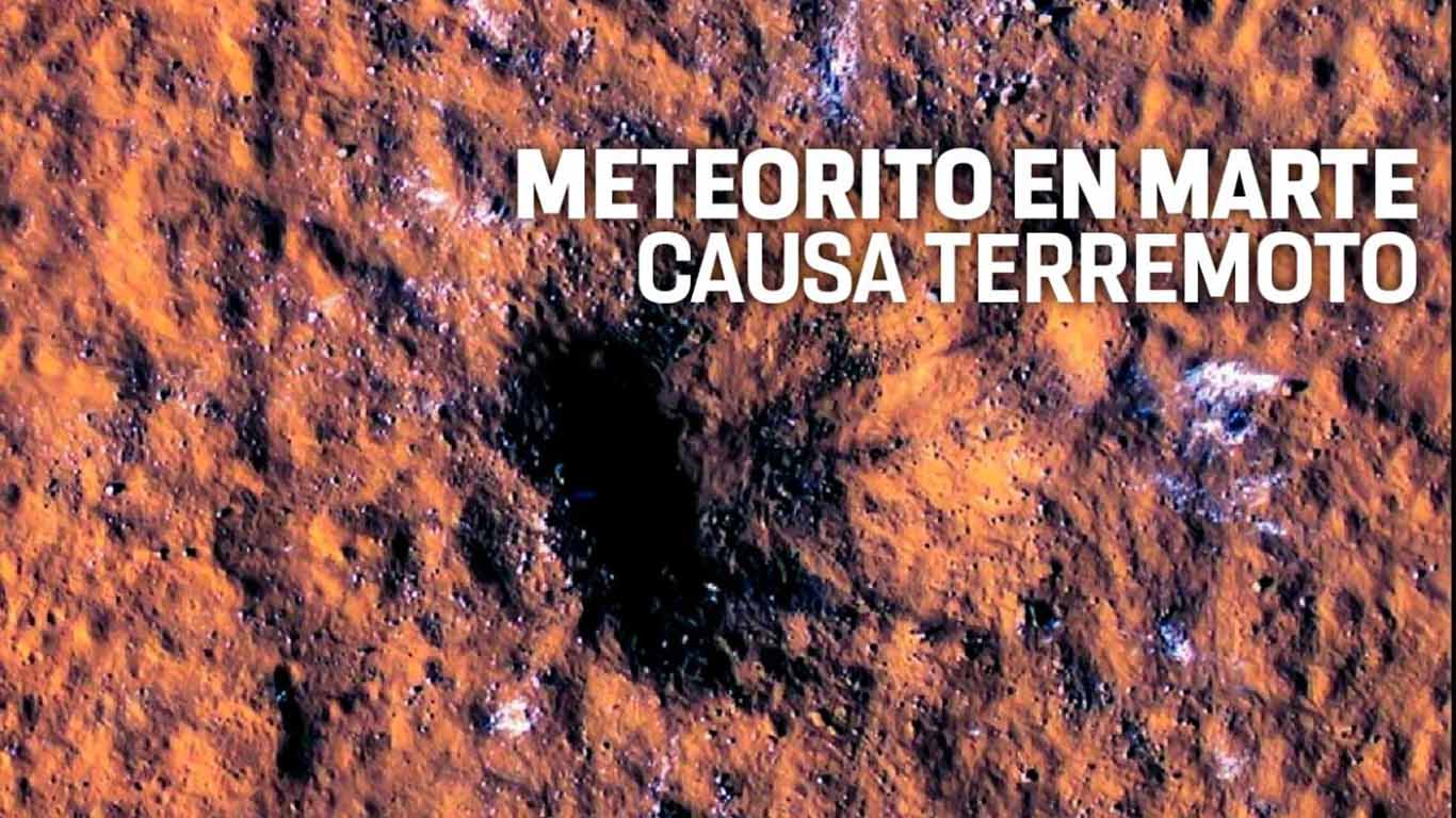NASA detecta el impacto de un meteorito en Marte