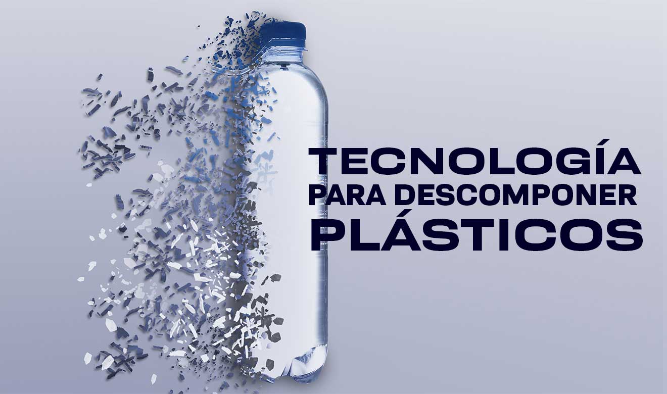 Crean eficiente procedimiento para descomponer los plásticos