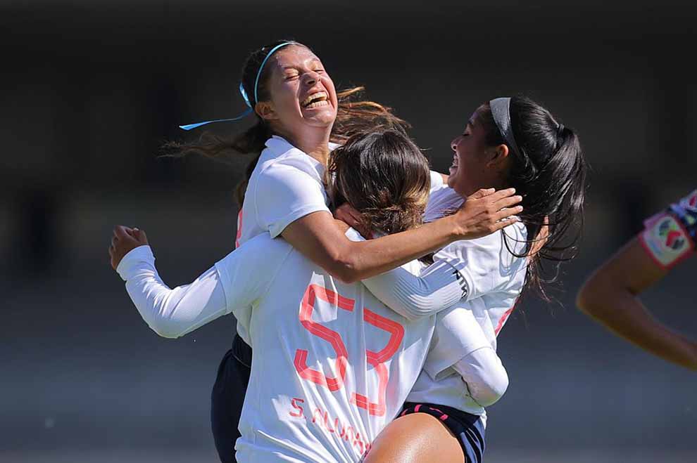 Las Pumas golean 4-0 al América en la Final de Ida de la Liga Femenil Sub-18