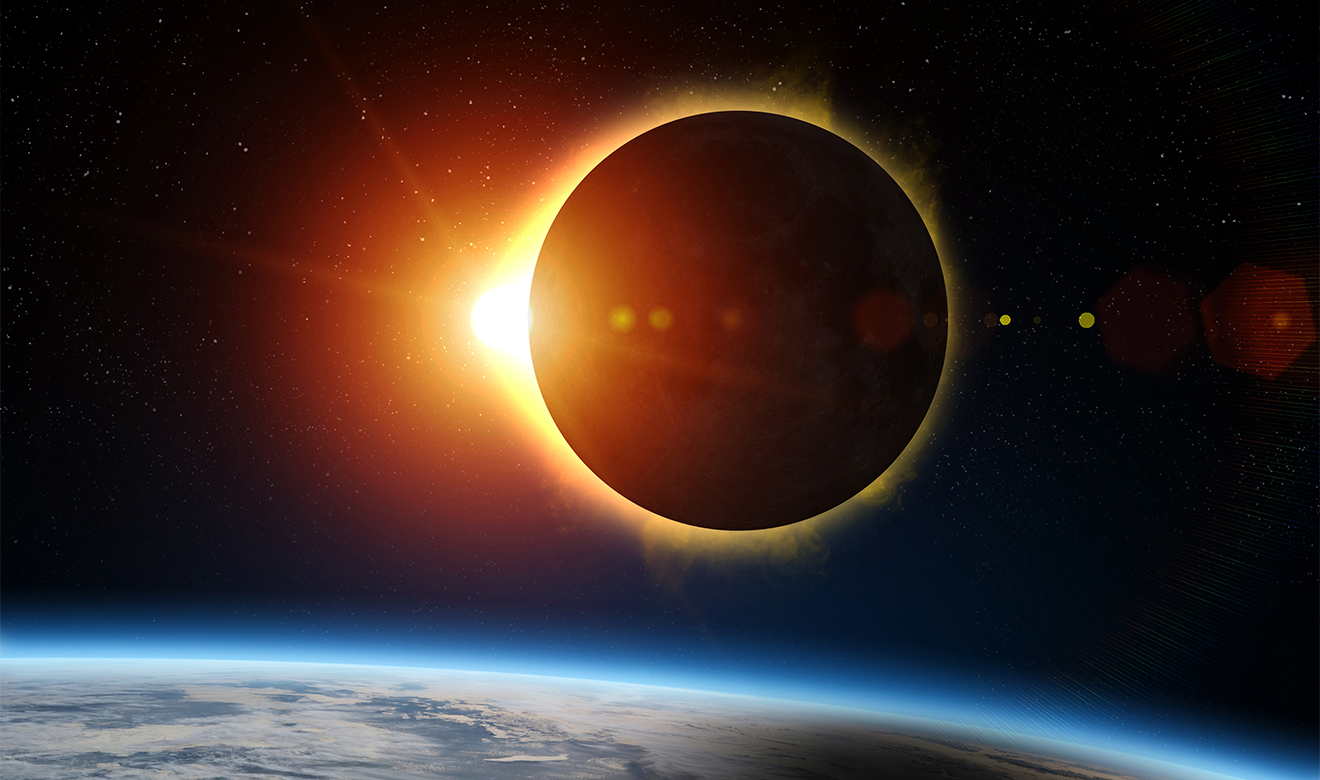Eclipses solares del 2023 y 2024 en México