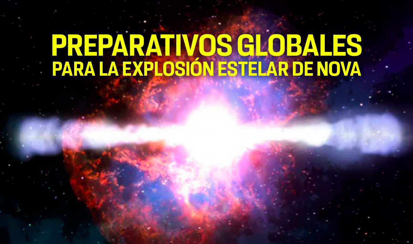 TCrB nova explosion: unique event that will be visible from Earth